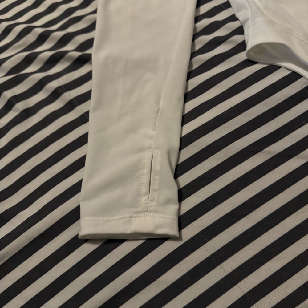 HALARA White Off-Shoulder Long Sleeve Top - Picture 4 of 6